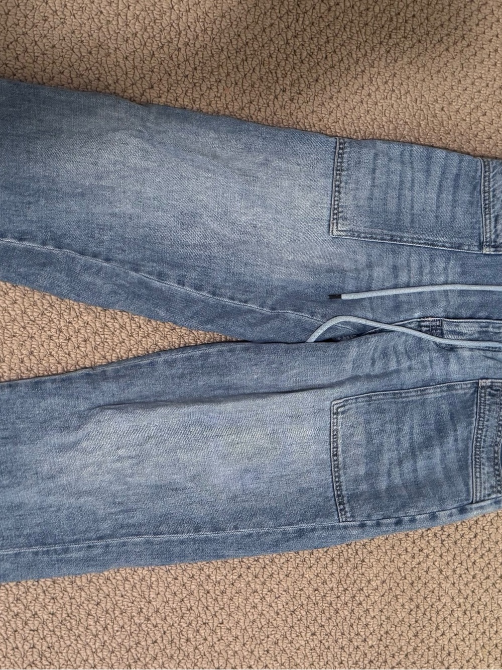 Liverpool Men's Slim Straight Jeans in Light Blue Wash